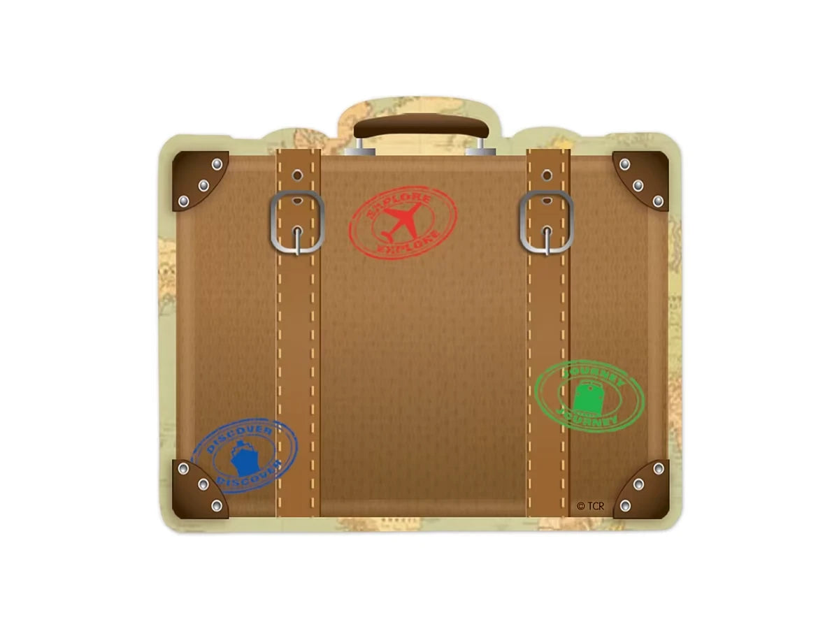 Travel the Map! Vintage Luggage Mini Accents - US 5826