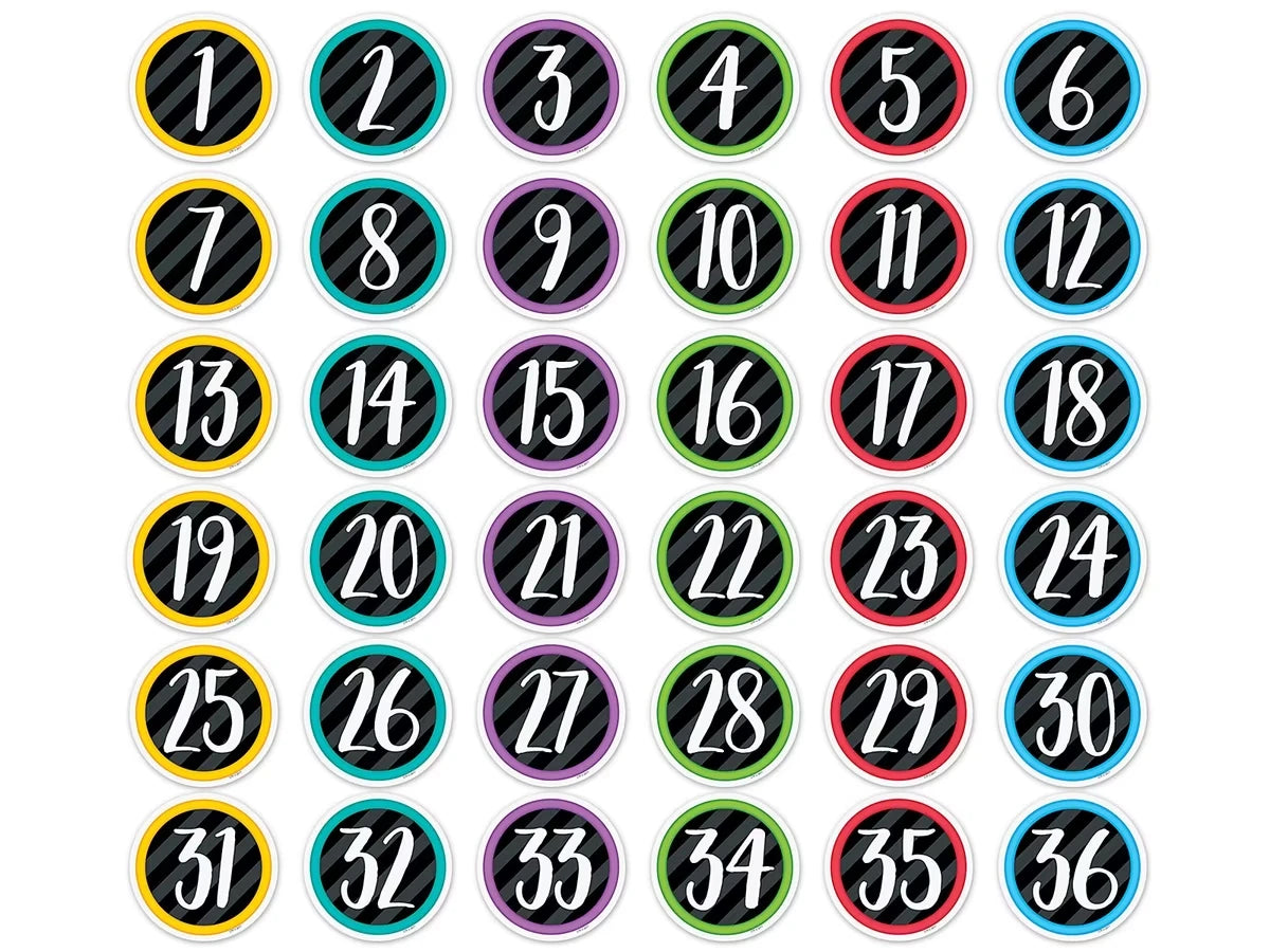 Bold & Bright Calendar Mini Accents - US 8057
