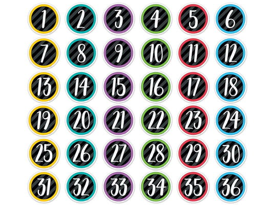 Bold & Bright Calendar Mini Accents - US 8057