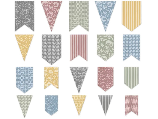 Classroom Cottage Pennant Accents - US 3170