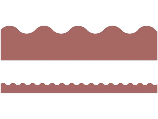 Wonderfully Wild Rose Scalloped Border - US 8776