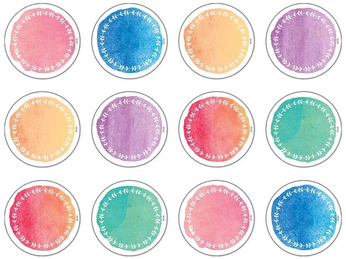 Watercolor Circle Mini Accents - US 4400