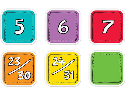 Colorful Calendar Mini Accents - US 1987