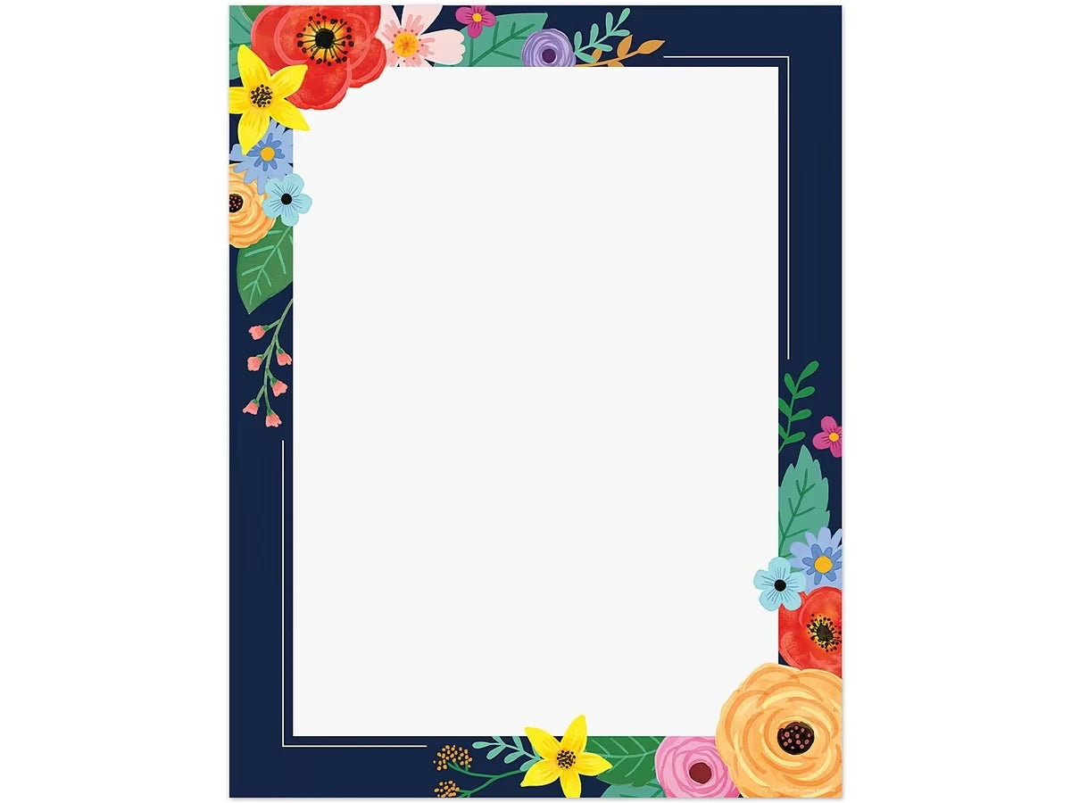 Wildflowers Blank Poster - US 2161