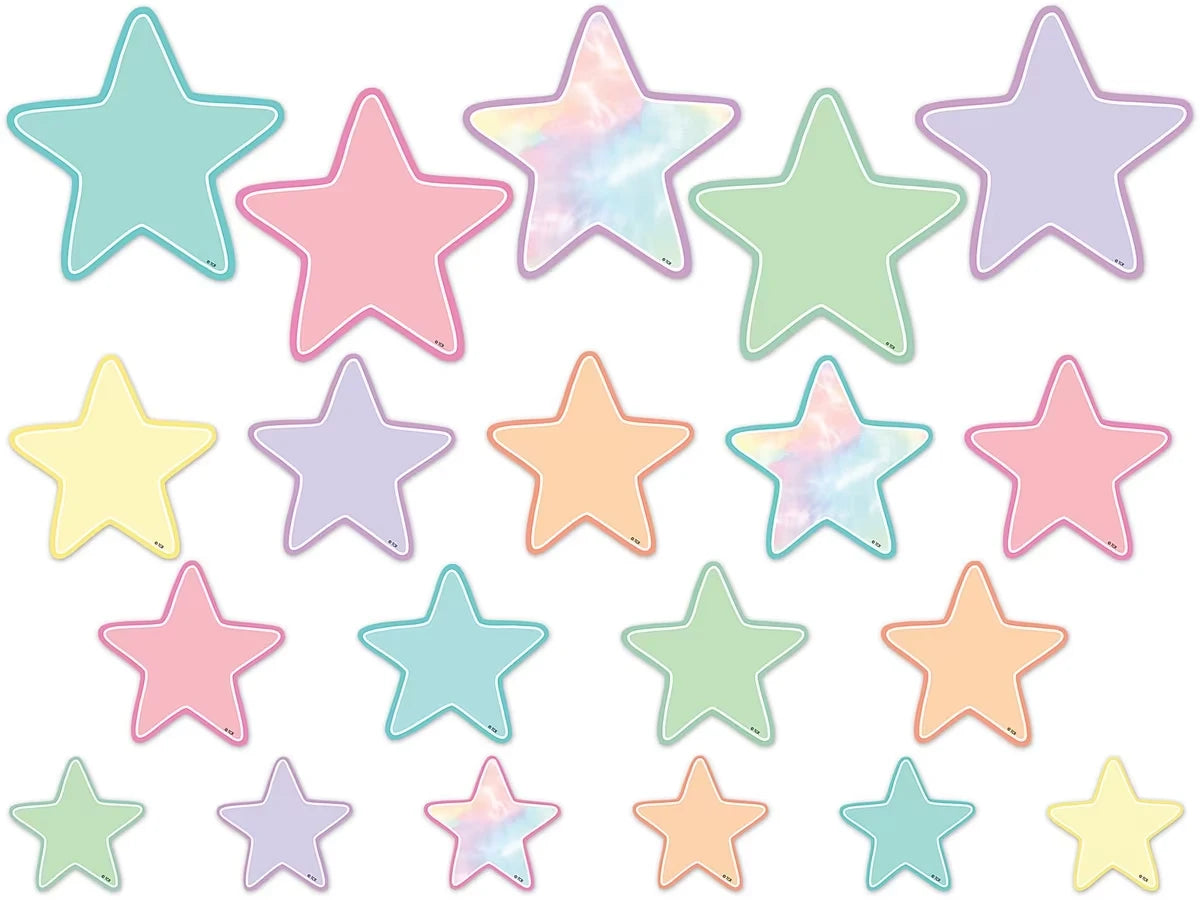 Pastel Pop Star Accents - US 1783