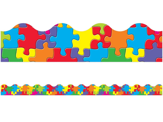 Jigsaw Puzzle Scalloped Border - US 4876