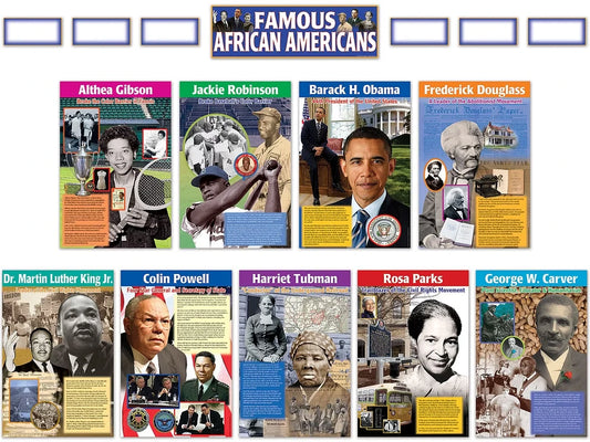 Famous African Americans Bulletin Board Set - US 5983