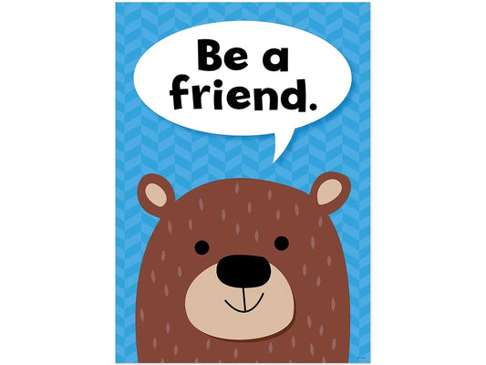 Woodland Friends Be a Friend Poster - US 3474