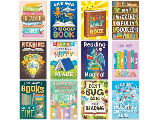 Reading Is Fun Small Motivational Poster Pack - US 5019