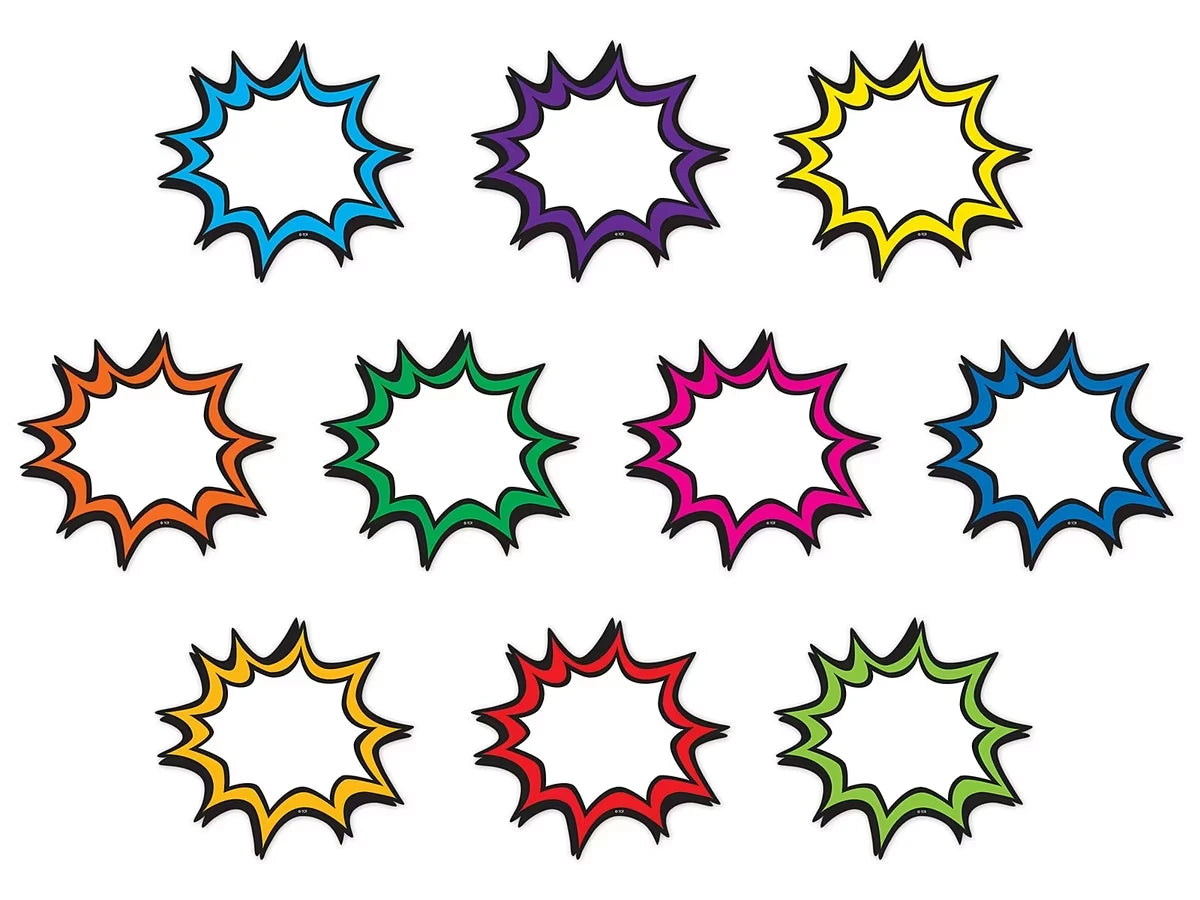 Superhero Burst Accents - US 5499