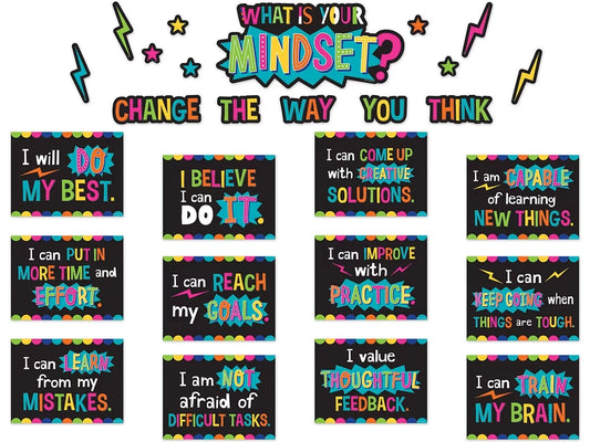 What Is Your Mindset? Bulletin Board Set - US 7252