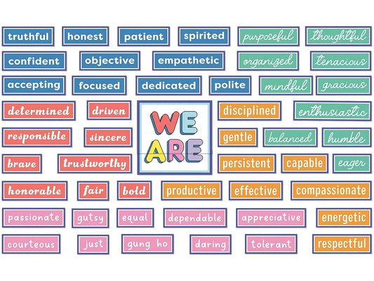 We Stick Together Motivational Bulletin Board Set - US 7306