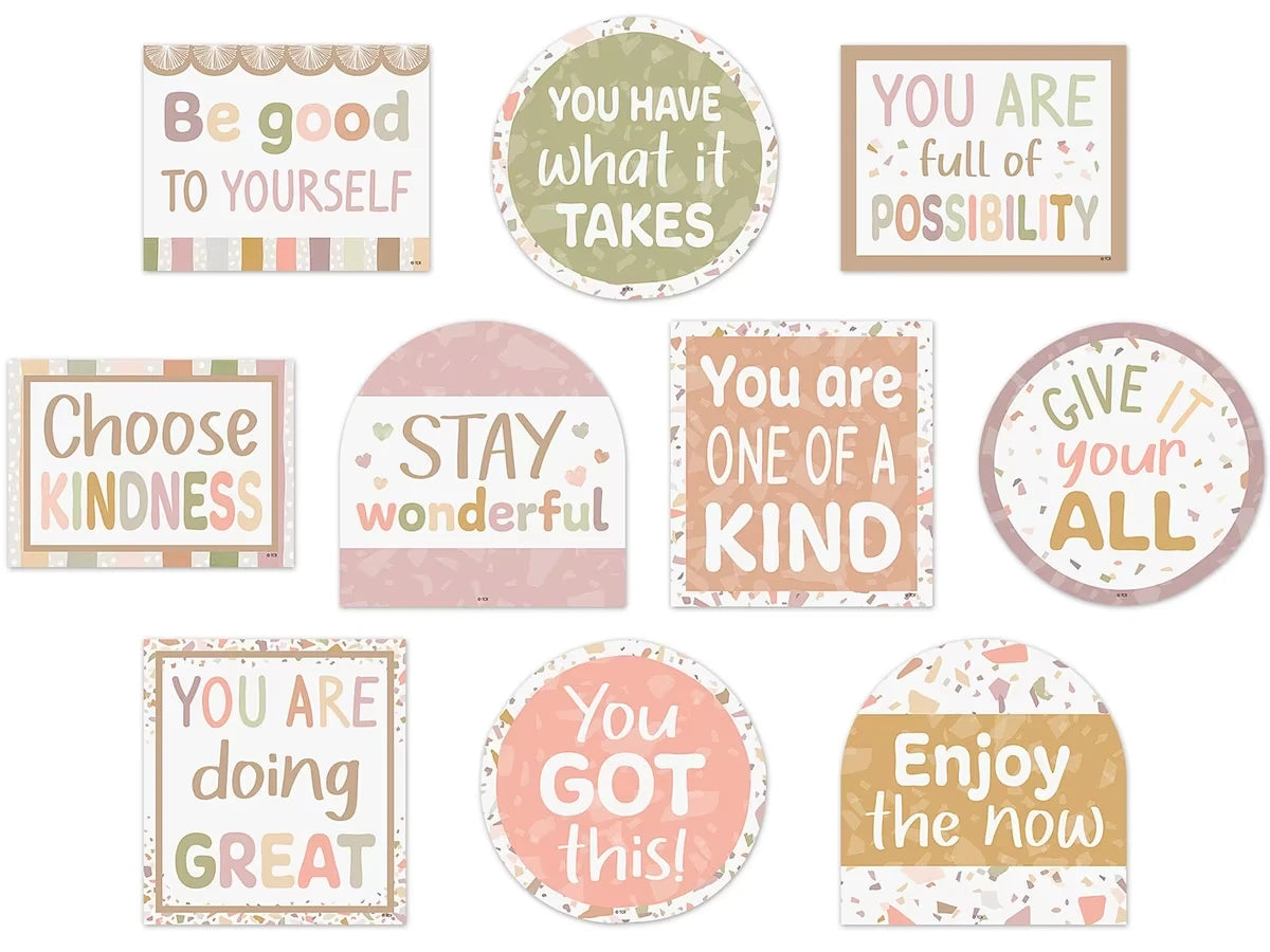 Terrazzo Tones Motivational Accents - US 1848
