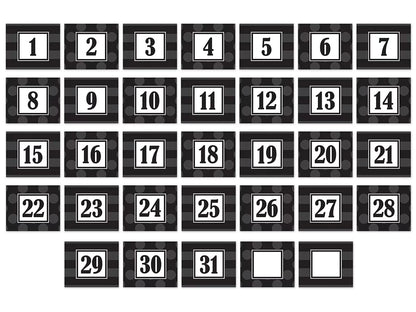 Sassy Double-Sided Calendar Mini Accents - US 3668