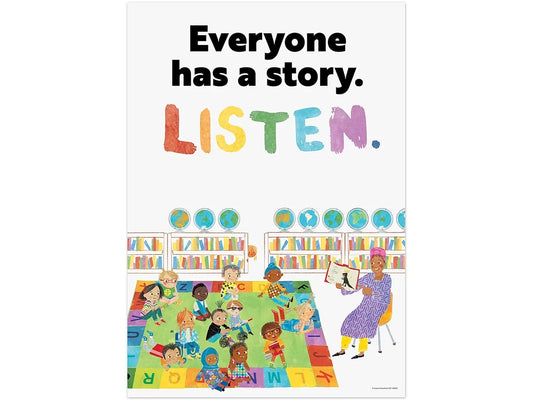 Everyone Has a Story. Listen. Poster - US 1964