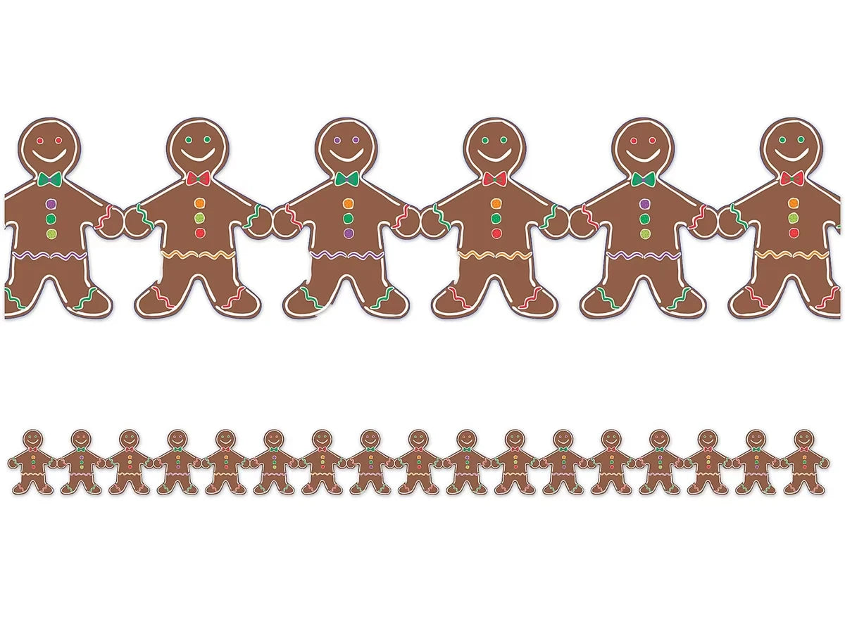 Gingerbread Man Border - US 2608