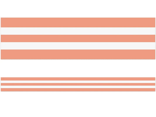 Coral Striped Border - US 3321