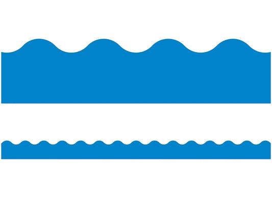Blue Scalloped Border - US 7731