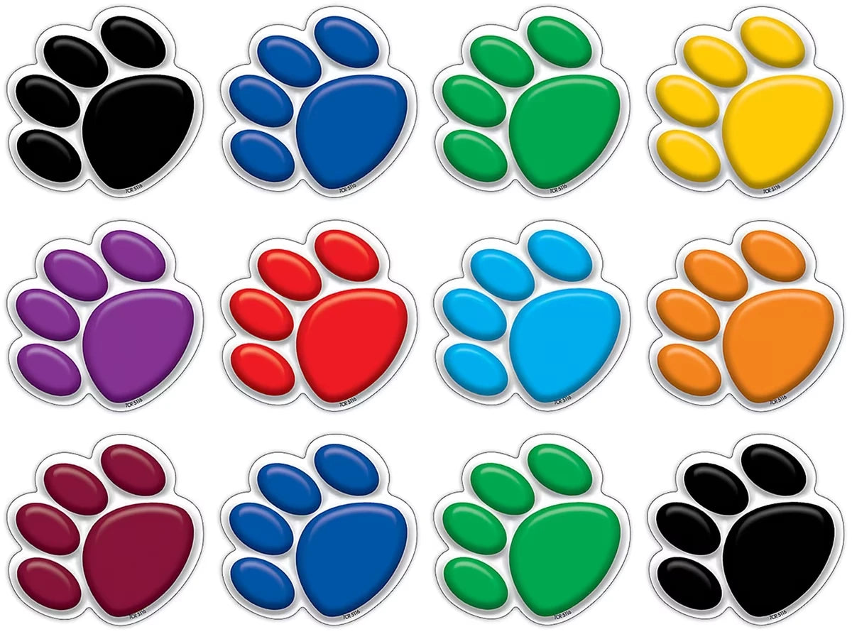 Paw Print Mini Accents - US 9761