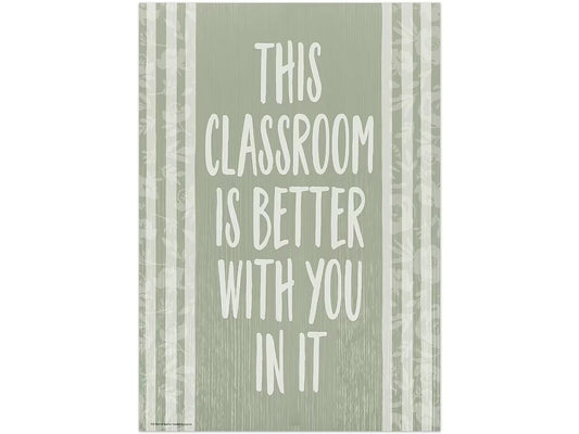 Classroom Cottage Better with You Poster - US 7452