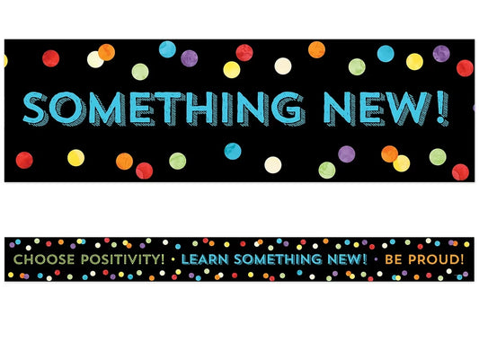 Celebrate Learning Think Positive Border - US 1333
