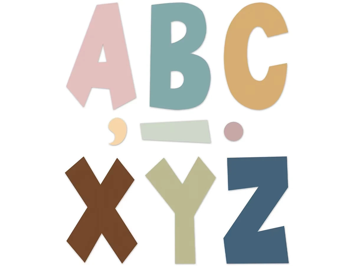 Everyone Is Welcome 7" Punch-Out Letters - US 8784