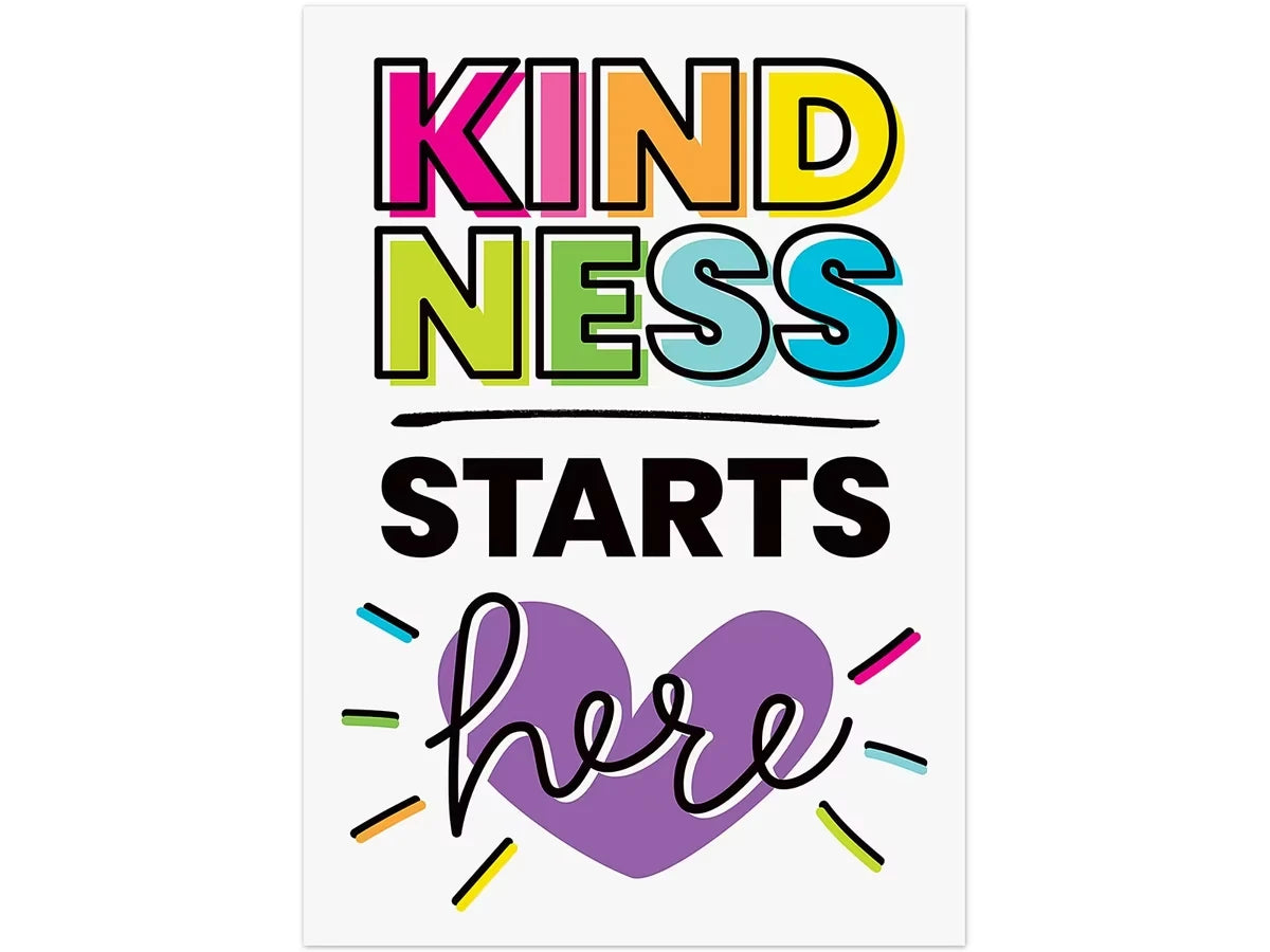 Kind Vibes Kindness Starts Here Poster - US 3355