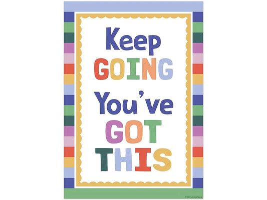 Color Crush Keep Going Poster - US 5416