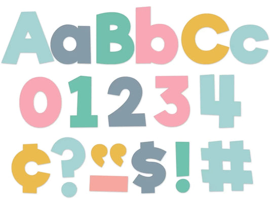 Boho 4" Punch-Out Letters - US 1142