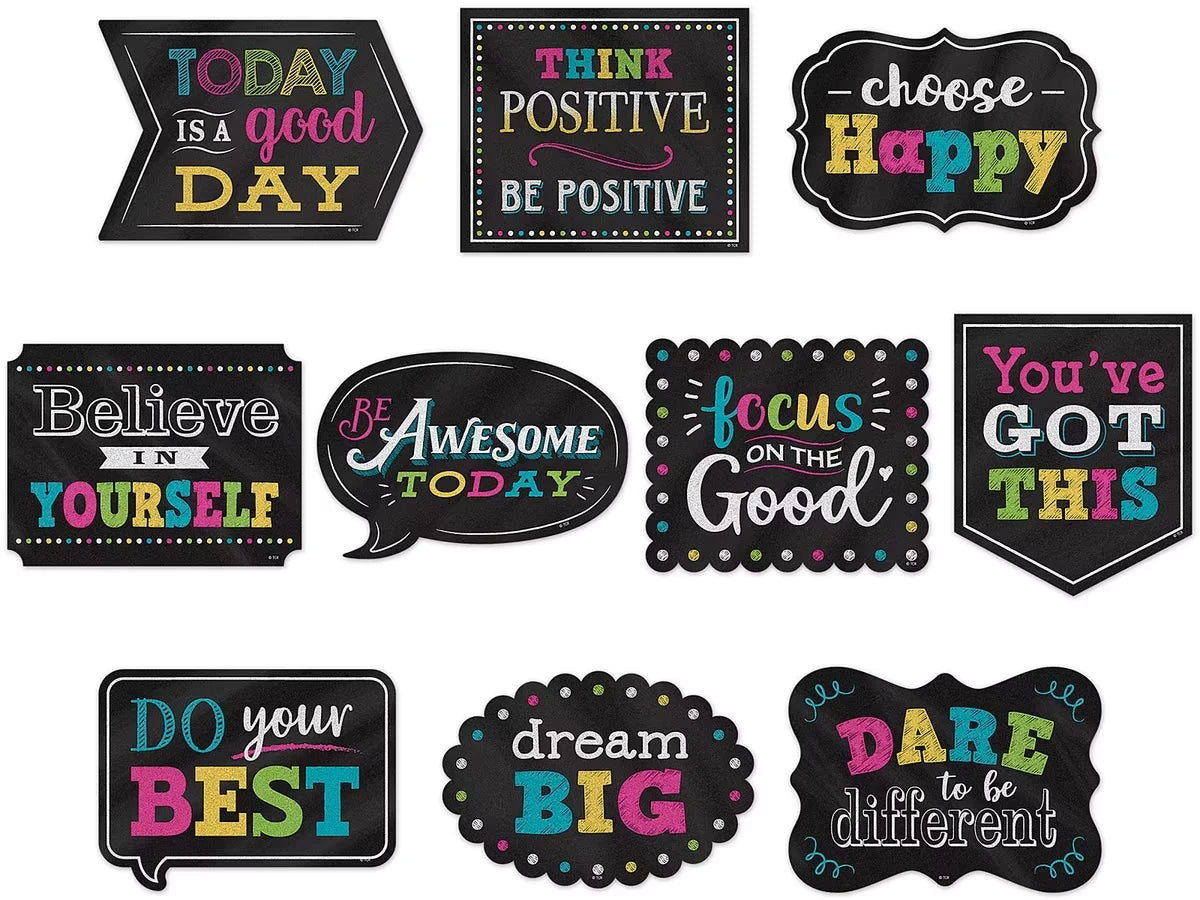 Chalkboard Brights Motivational Accents - US 1360