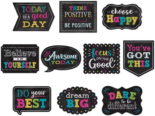 Chalkboard Brights Motivational Accents - US 1360