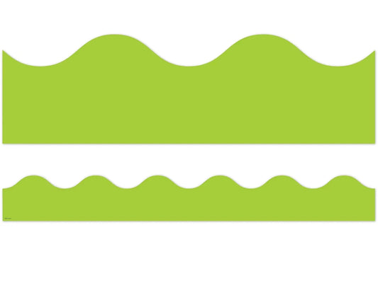Core Decor Lime Scalloped Border - US 9412