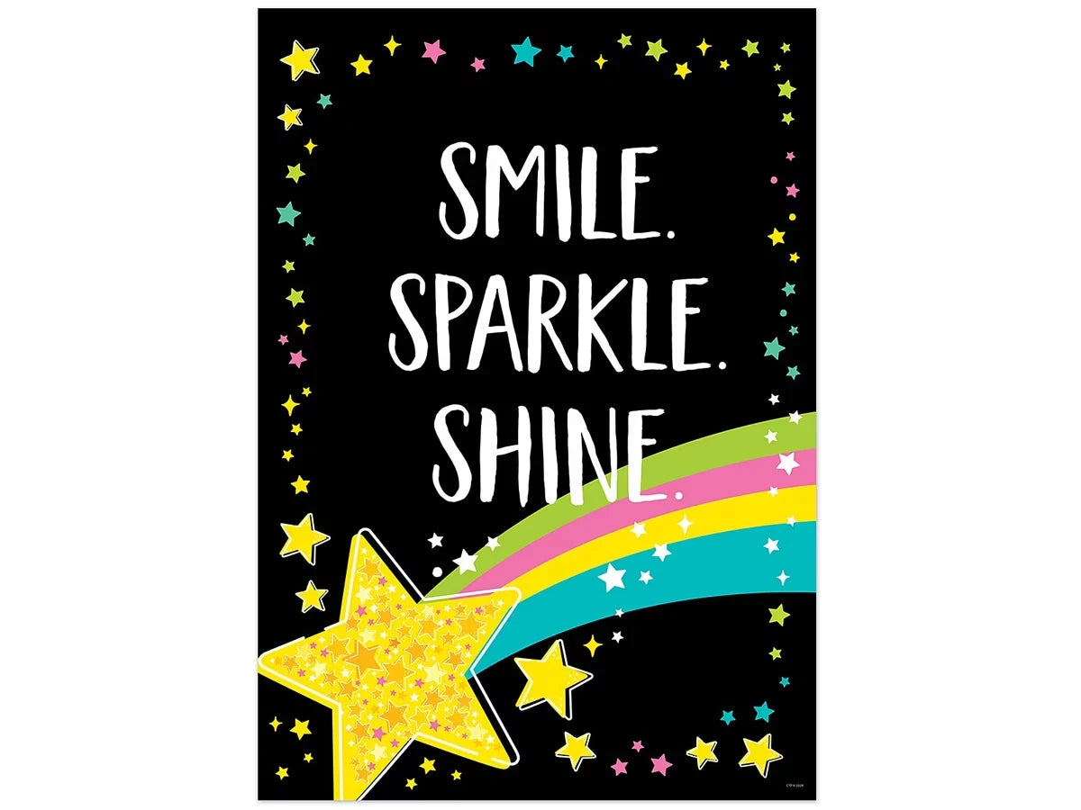 Star Bright Smile Sparkle Shine Poster - US 8760
