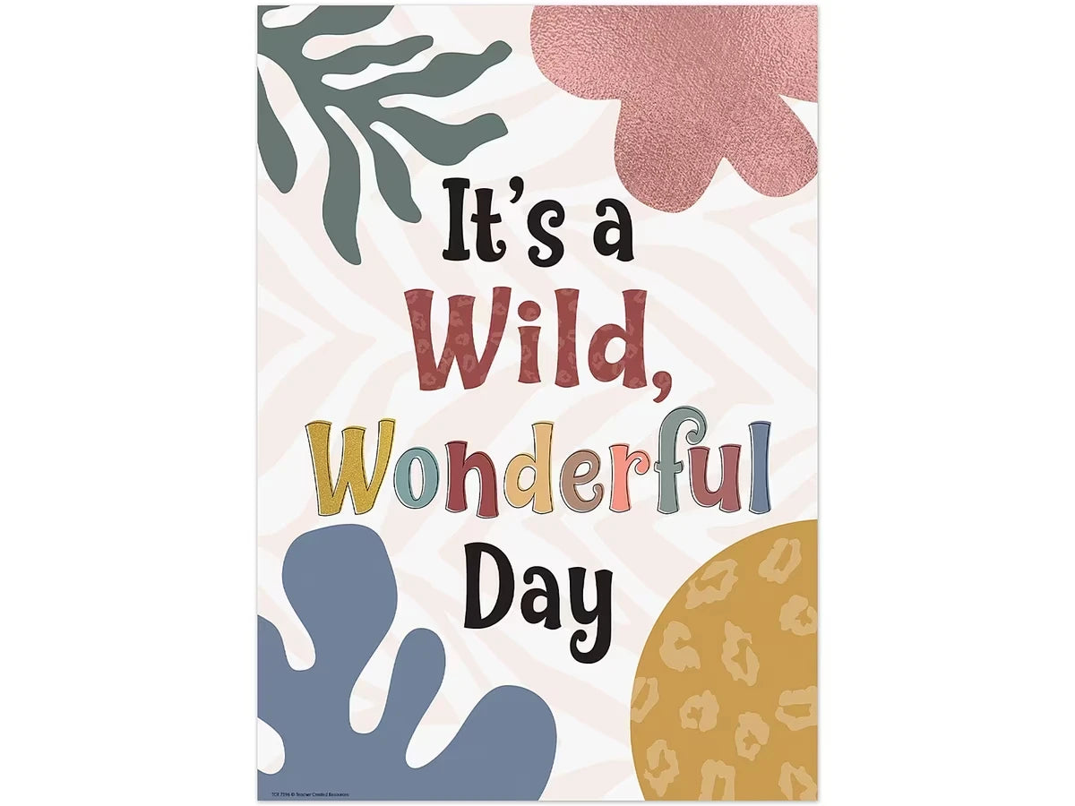 Wonderfully Wild Wonderful Day Poster - US 3019