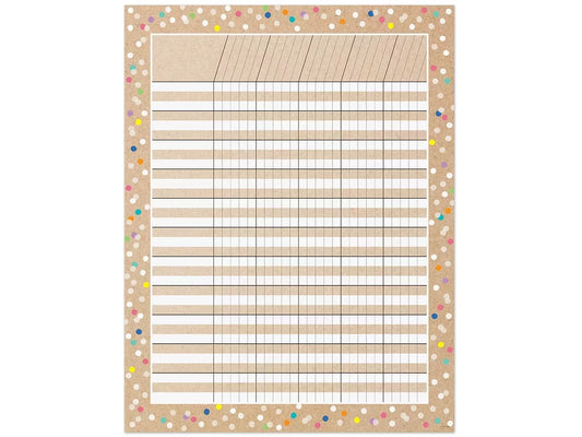 Krafty Pop! Incentive Chart - US 9001