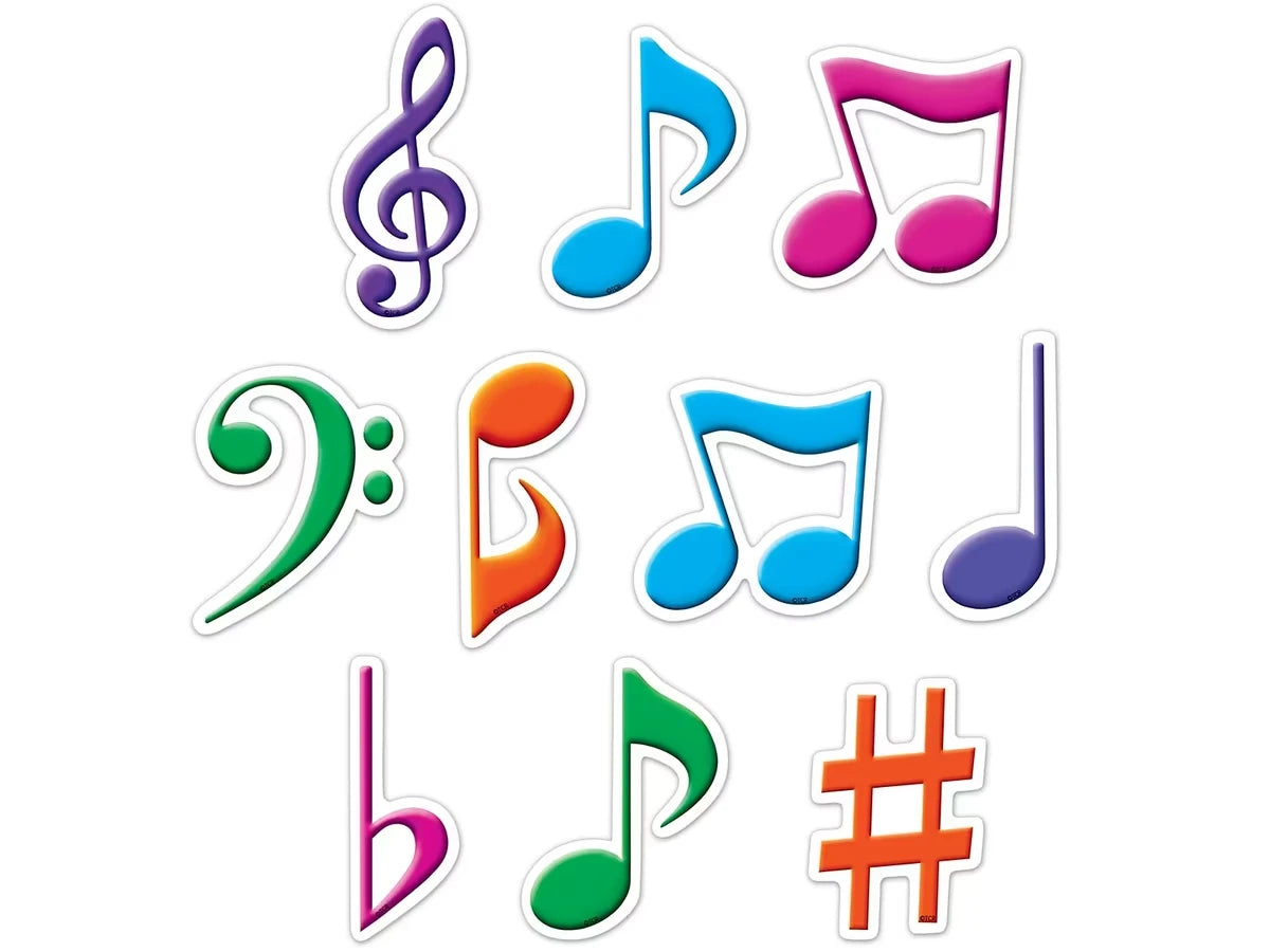 Musical Note Mini Accents - US 4654
