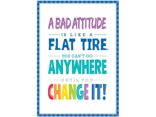 Painted Palette Bad Attitude Poster - US 1420