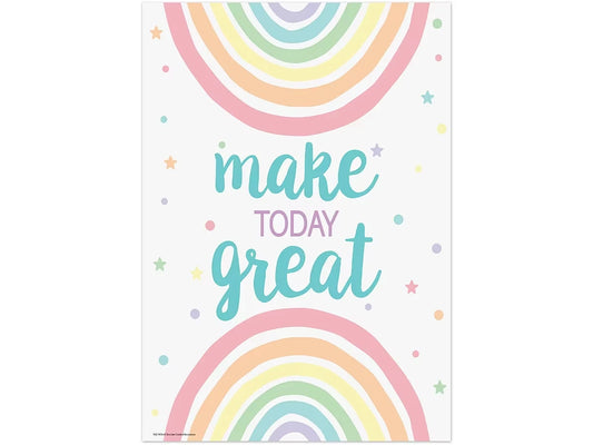 Pastel Pop Make Today Great Poster - US 5357
