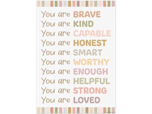 Terrazzo Tones You Are Poster - US 7665
