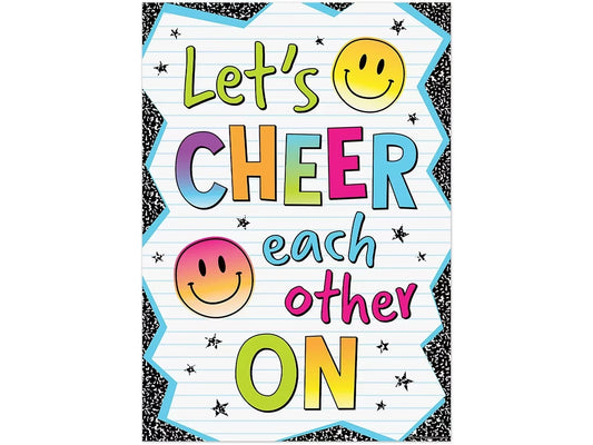 Brights 4Ever Let’s Cheer Each Other On Poster - US 4356