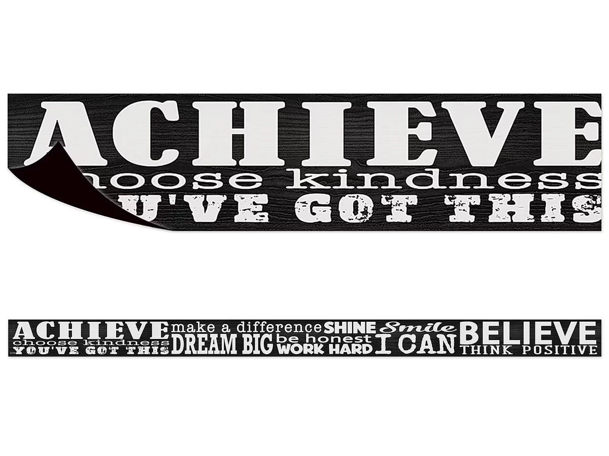 Modern Farmhouse Positive Sayings Magnetic Border - US 6736