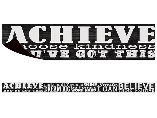 Modern Farmhouse Positive Sayings Magnetic Border - US 6736