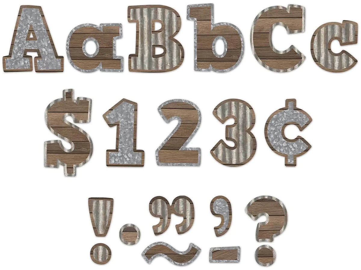 Home Sweet Classroom 4" Punch-Out Letters - US 2391