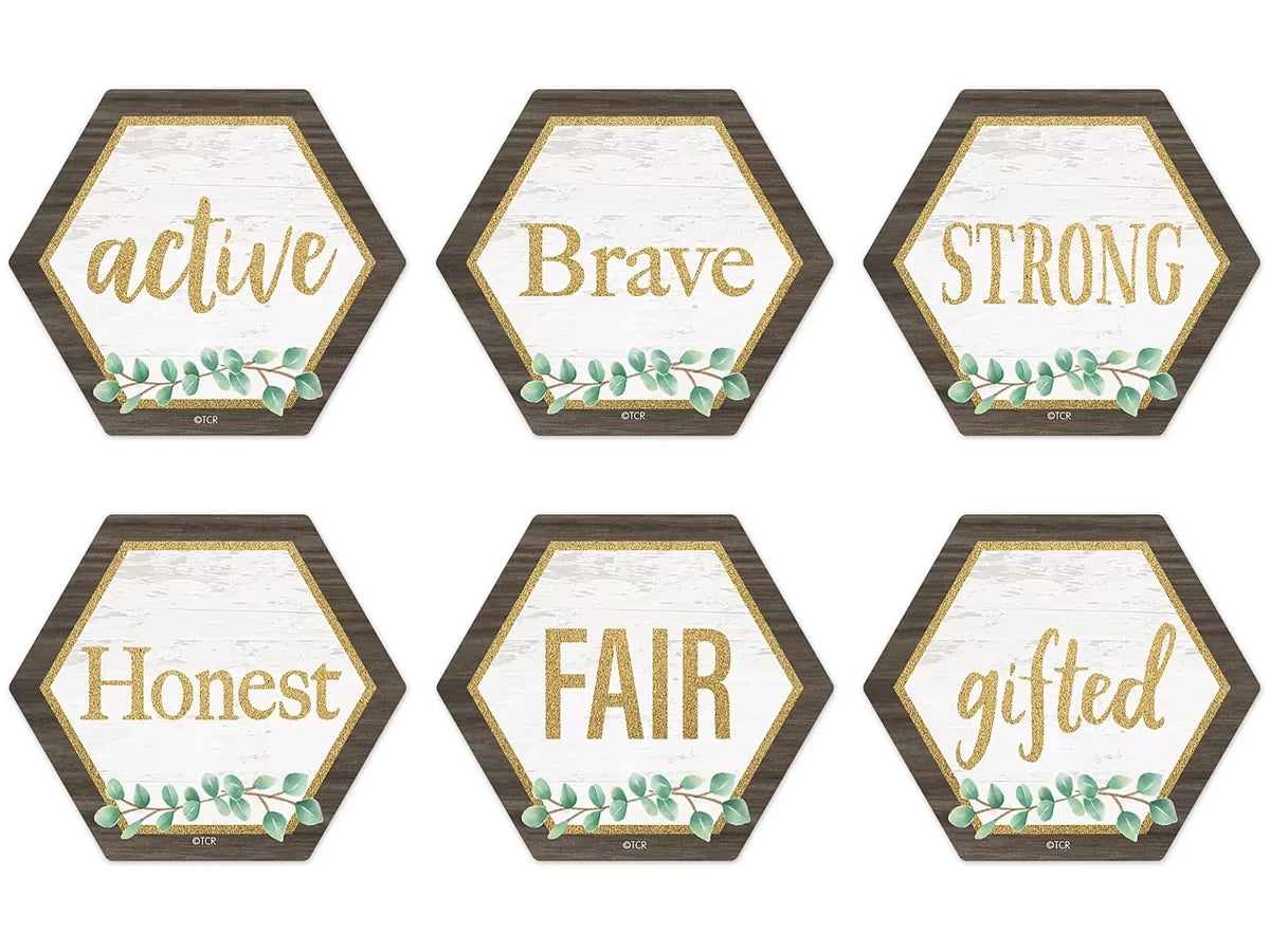 Eucalyptus Motivational Mini Accents - US 8953