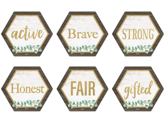 Eucalyptus Motivational Mini Accents - US 8953