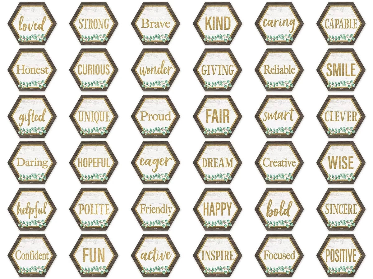 Eucalyptus Motivational Mini Accents - US 8953