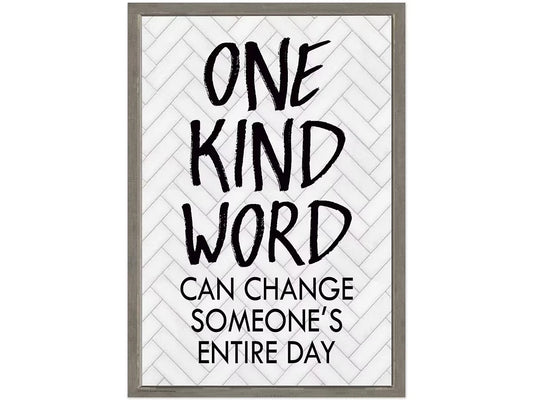 Modern Farmhouse One Kind Word Poster - US 4397