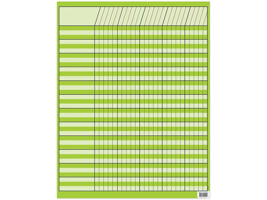Lime Green Incentive Chart - US 9594