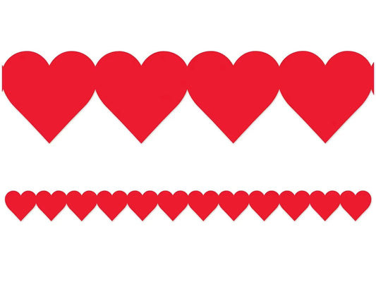 Red Heart Border - US 8032