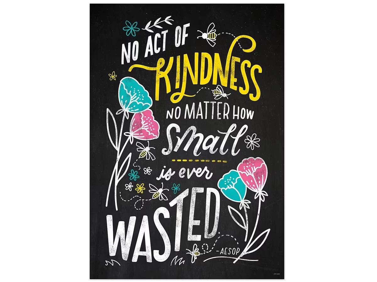 Chalk It Up! Act of Kindness Poster - US 2530